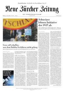 Neue Zürcher Zeitung International - 15 Juni 2026