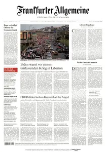 Frankfurter Allgemeine Zeitung  - 25 September 2024