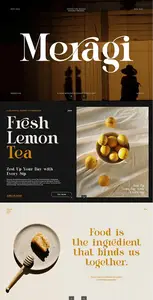 EE - Meragi Modern Serif Font 3UM8VFL