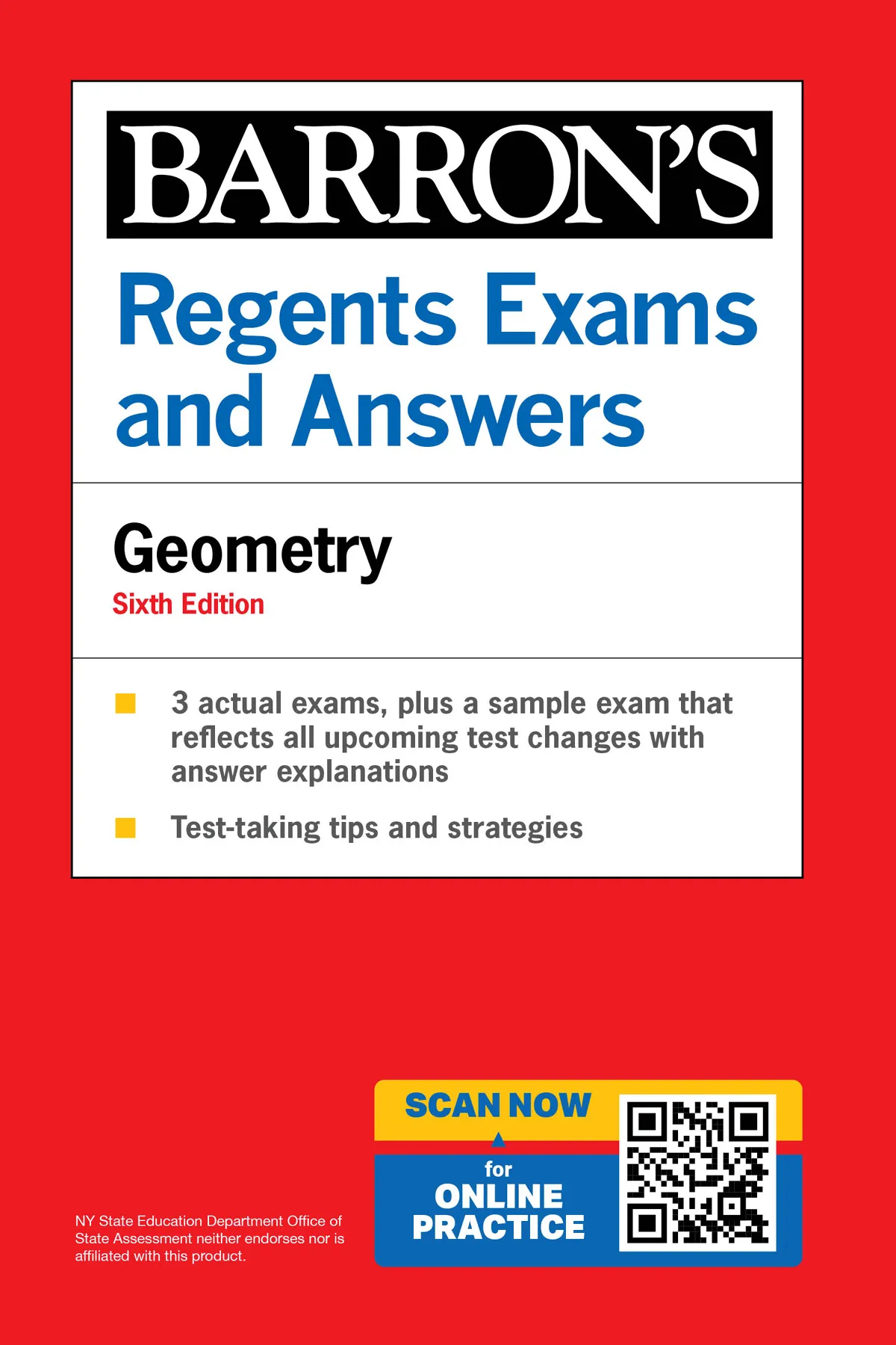 Regents Exams and Answers: Geometry (Barron's New York Regents), 6th Edition