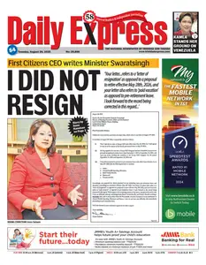 Trinidad & Tobago Daily Express - 26 August 2025
