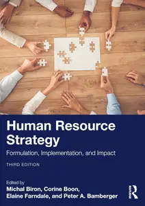 Human Resource Strategy, 3rd Edition