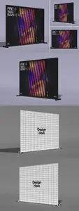 Press Wall Banner Mockup 002 UMLMTT4