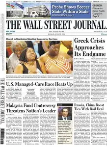 The Wall Street Journal - Monday, 22 June 2015 / Asia