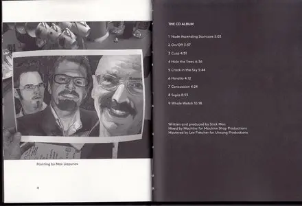 Stick Men - Deep (2013) [CD + DVD9 A/V NTSC] {Deluxe Book Special Edition}