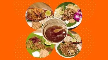 Pad Thai Cooking Class Noodles Street Thai Food Easy Recipe