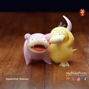 Slowpoke and Psyduck