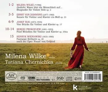 Milena Wilke, Tatiana Chernichka - Reise durch Osteuropa: Dohnányi, Suk, Prokofiev, Wieniawski (2019)
