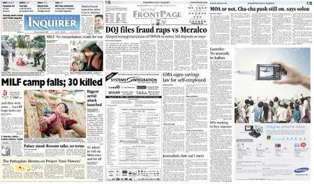 Philippine Daily Inquirer – August 23, 2008