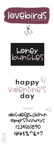 Love Birds Font