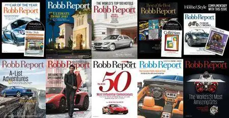 Robb Report USA - Full Year 2015 Collection