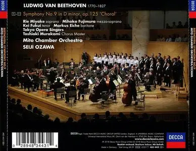 Seiji Ozawa, Mito Chamber Orchestra - Ludwig van Beethoven: Symphony No.9 (2018)