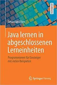 Java lernen in abgeschlossenen Lerneinheiten