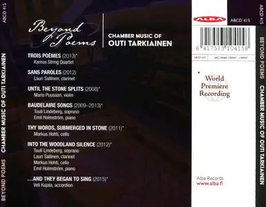 Outi Tarkiainen - Beyond Poems: Chamber Music (2017)