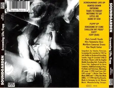 Soundgarden - Screaming Life/Fopp (1990) {Sub Pop}
