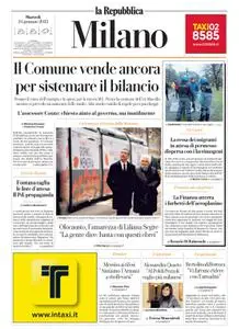la Repubblica Milano - 24 Gennaio 2023