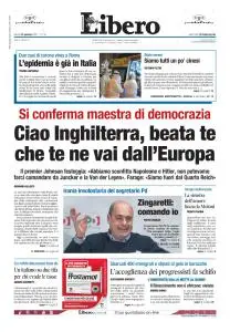 Libero - 31 Gennaio 2020