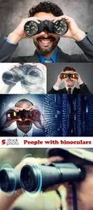 Photos - People with binoculars