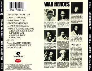 Eric Burdon & War - Love Is All Around (1976) {Avenue}
