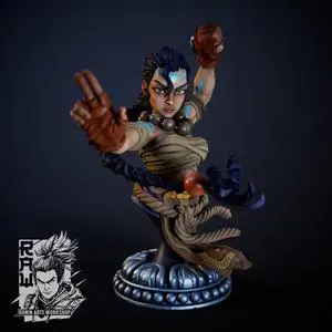 Ronin Arts - Karoku The Monk - Warrior Bust