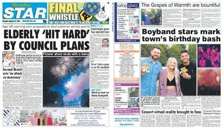 Shropshire Star Shrewsbury Edition – August 13, 2018