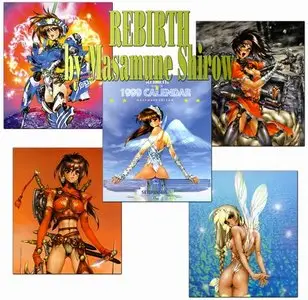 Rebirth by Masamune Shirow (1999 Calendar)