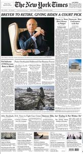 The New York Times - 27 January 2022