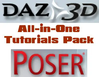 DAZ3D/Poser AIO Tutorials Pack