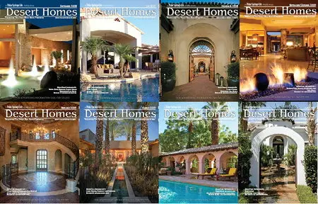 Desert Homes Magazine 2008-2009 Year Collection