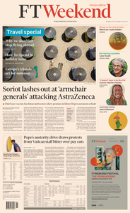 Financial Times Europe - May 22/23, 2021