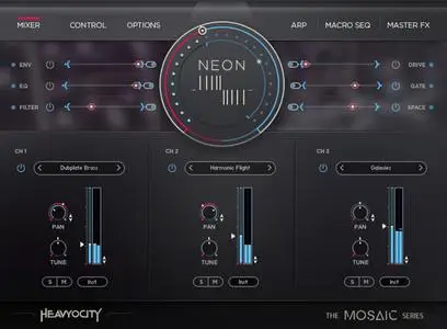 Heavyocity Mosaic Neon KONTAKT