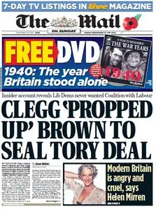 The Mail on Sunday 14.11.2010