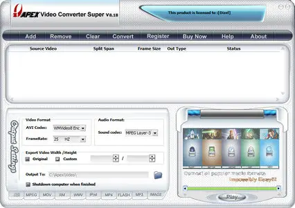 Apex Video Converter Super 8.18 + Portable