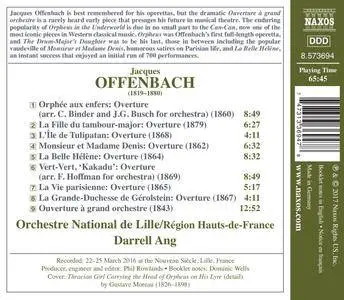 Orchestre National de Lille & Darrell Ang - Offenbach: Overtures (2017)