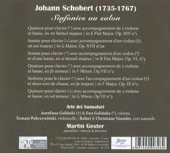 Martin Gester, Arte dei Suonatori - Johann Schobert: Sinfonies au salon (2018)