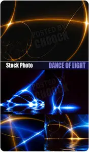 Stock Photo: Dance of light