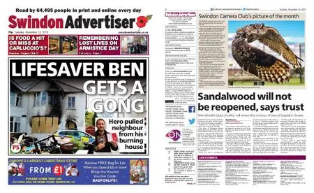 Swindon Advertiser – November 12, 2019