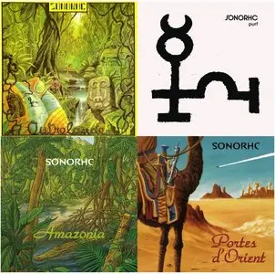 Sonorhc - Purf (1972) / Outrelande (1973–82) [2014] + Portes d'Orient (1984) / Amazonia (1985) [2015] {2 x "2 in 1" Editions}