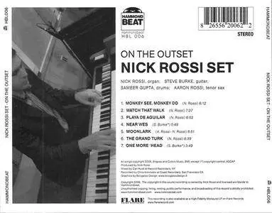 Nick Rossi Set - On The Outset (2006) {Hammond Beat/Flare Sound Recordings} **[RE-UP]**