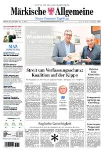 Märkische Allgemeine Neues Granseer Tageblatt - 30. Januar 2019