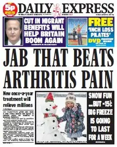 Daily Express - 19 Monday January 2015