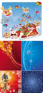 Christmas New Year vector