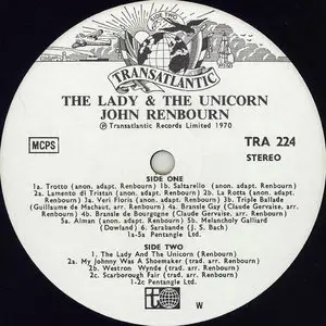 John Renbourn - The Lady and The Unicorn (Transatlantic 1970) 24-bit/96kHz Vinyl Rip