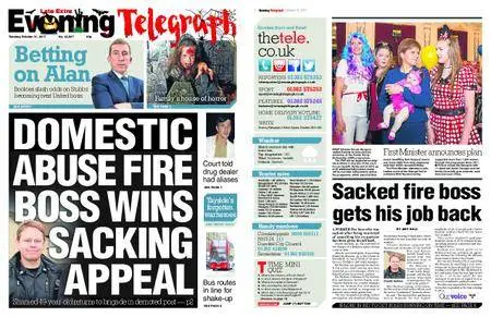 Evening Telegraph Late Edition – October 31, 2017