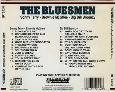 Sonny Terry, Brownie McGhee, Big Bill Broonzy - The Bluesmen (1992)