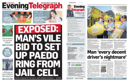 Evening Telegraph Late Edition – July 04, 2019