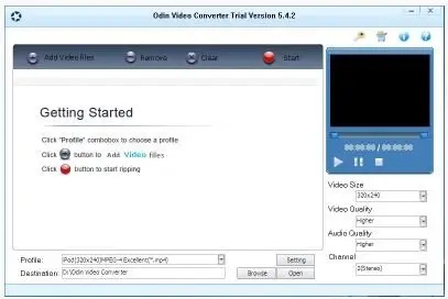 Odin Video Converter v5.4.2