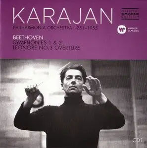 Herbert Von Karajan - Beethoven: Symphonies and Overtures 1951-1955 (2014)