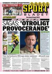 Sportbladet – 15 juni 2023