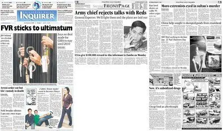 Philippine Daily Inquirer – January 14, 2006